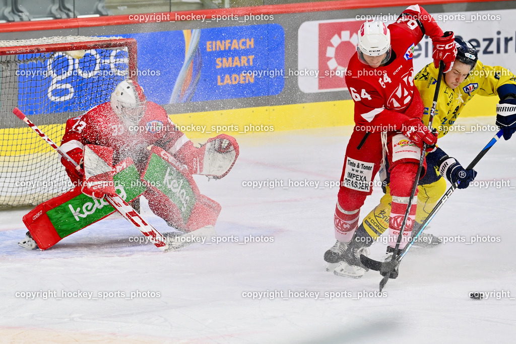EK Zeller Eisbären vs. EC KAC Future Team 5.11.2022 | #33 Vorauer Florian, #64 Preiml Maximilian, #8 Maurer Philipp