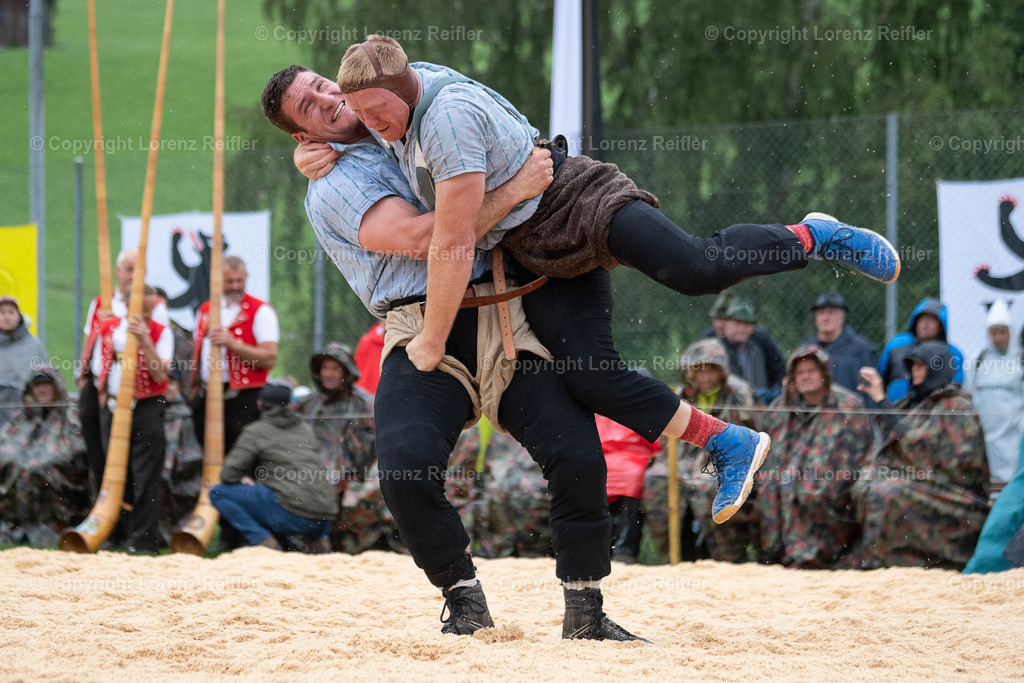 Schwingen -  Appenzeller Kantonal Schwingfest 2024 | Hundwil, 7.7.24, Schwingen - Appenzeller Kantonal Schwingfest.