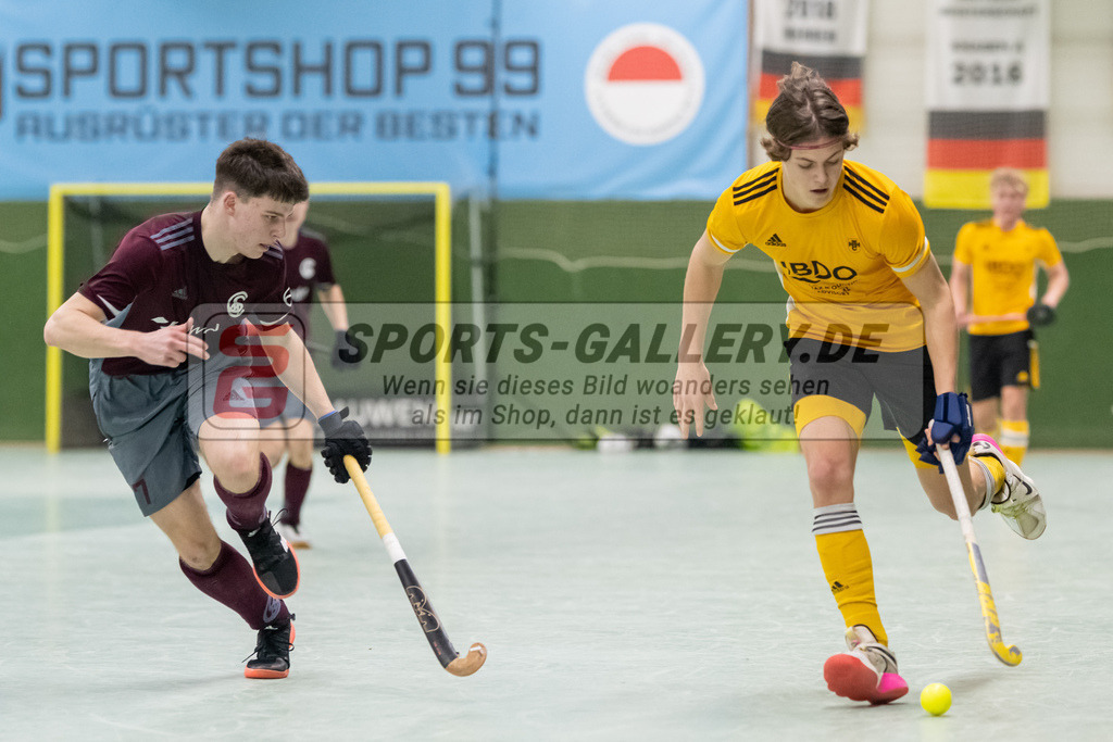SFE_20230304_0023 | Deutsche Meisterschaft Männliche U16 Halle 2023 am 04.03.2023 in Köln (KTHC Stadion Rot-Weiss Köln Tennis and Hockey Club), Photo: Stephan Fehrmann 2022 (Sports-Gallery)
