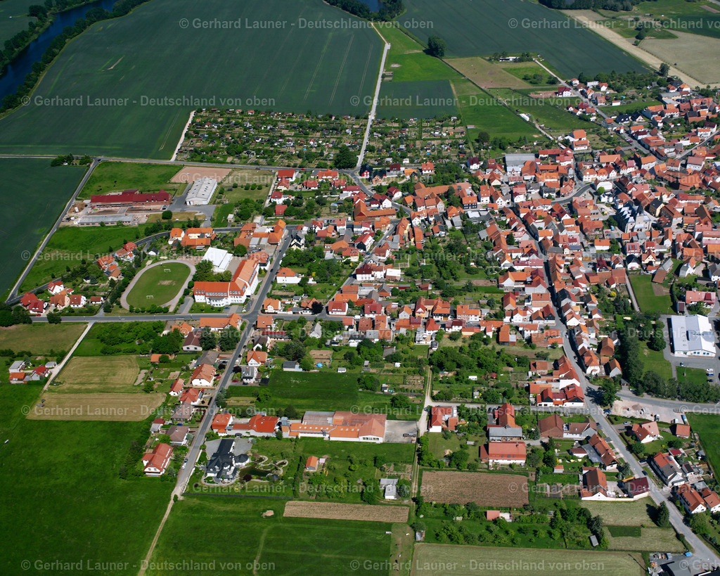 2634494 | BIRKUNGEN 09.06.2006 Stadtansicht des Innenstadtbereiches  in Birkungen im Bundesland Thüringen, Deutschland // City view on down town  in Birkungen in the state Thuringia, Germany Foto: Gerhard Launer