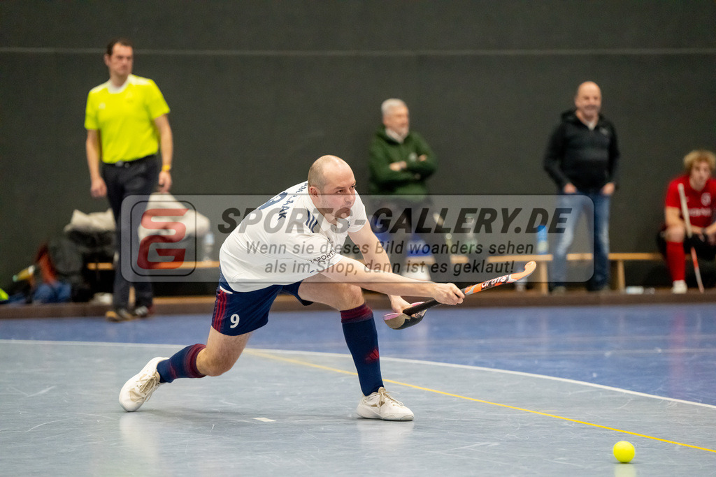 HK_20250201_102165 | 2. Bundesliga Halle Herren Düsseldorfer HC - Club Raffelberg am 1.2.2025 Halle am Seestern, Düsseldorf ,