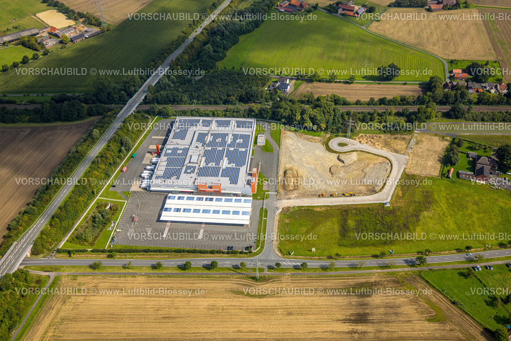 Hamm230900114 | Luftbild, Handelshof Hamm, Großhandel, Baustelle an der Römerstraße, Bockum-Hövel, Hamm, Ruhrgebiet, Nordrhein-Westfalen, Deutschland