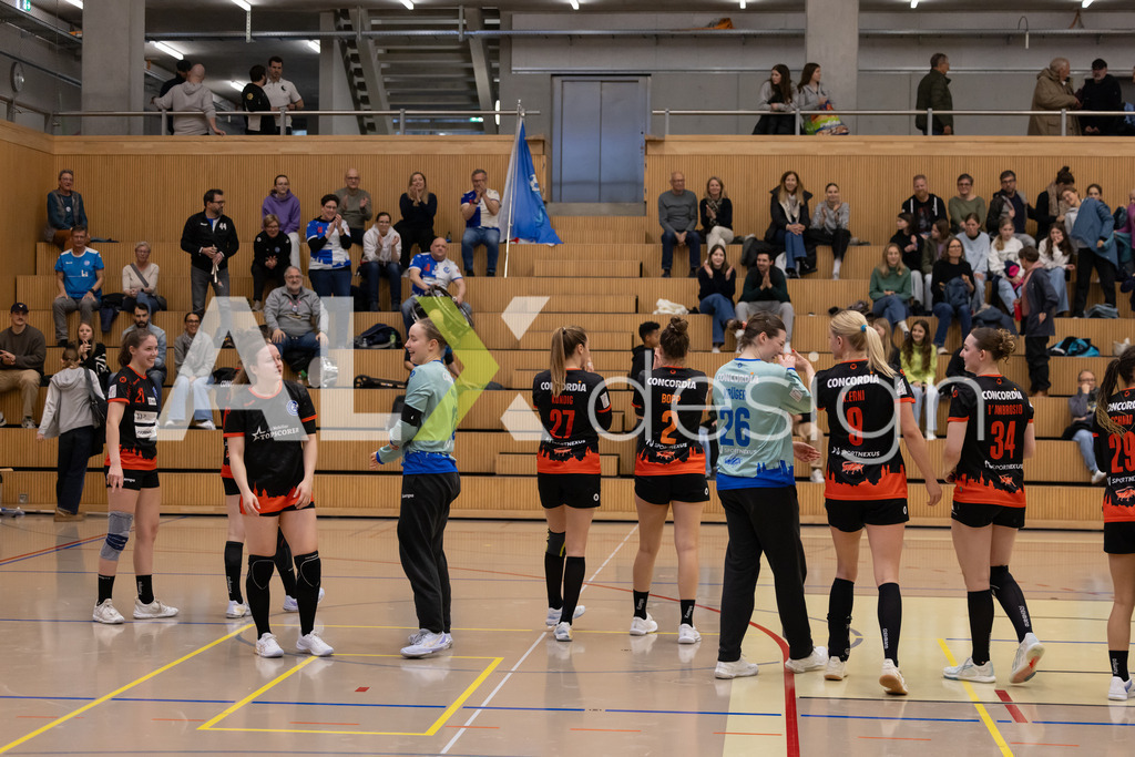 Handball I Frauen I Saison 2025-2026 I Handball Swiss Premium League 1 | Women I Round 5 I  Yellow Winterthur - GC Amicitia Zürich I 15.03.2026 | GC Amicitia Zürich mit Fans - Realisiert mit Pictrs.com