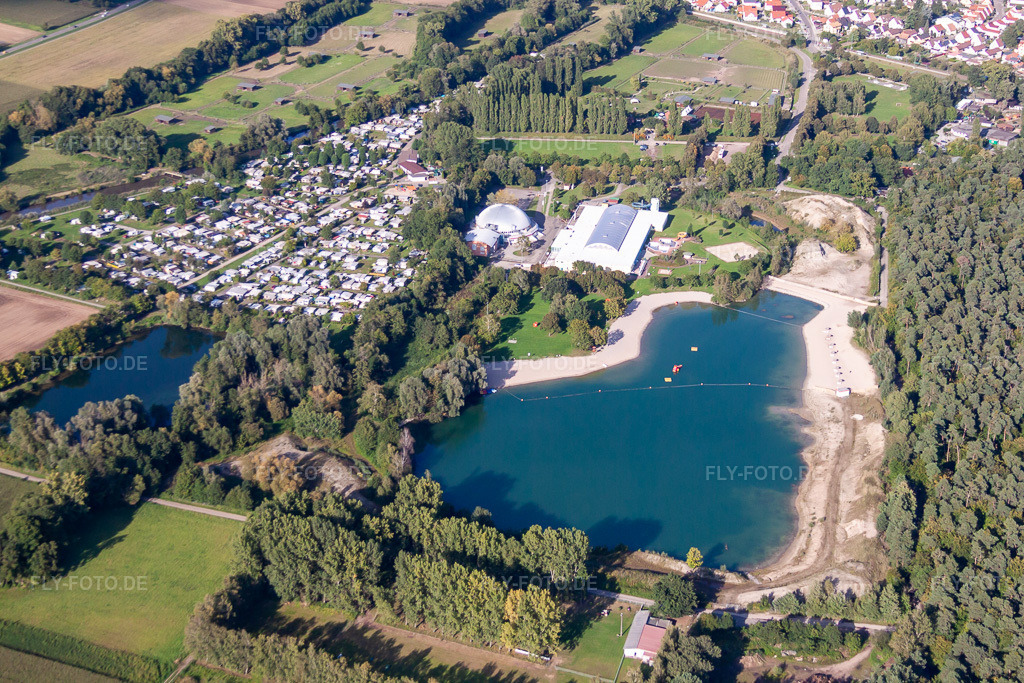 Luftbild: Moby Dick in Rülzheim im Bundesland Rheinland-Pfalz in Deutschland. Foto: IMG_71032.jpg vom 27.08.2014 durch Werner Riehm/FLY-FOTO.de