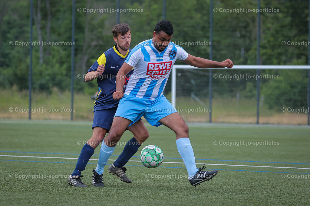BQ3I6288 | 06.06.2023; Relegation zur Kreisliga B Dillenburg; Kunstrasenplatz Herborn; SG Guntersdorf/Herborn - SSV Hirzenhain; Ergebnis 5:1 (1:0)