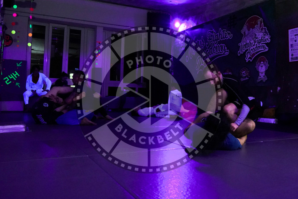 20240413PBB7794 | Fighters compete during the Grapplethon 24hours of rolling for a reason in Hamburg, Germany, on April 13, 2024.