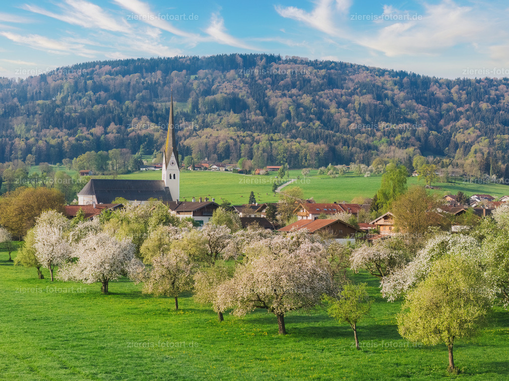 Au bei Bad Feilnbach zur Apfelblüte | Au bei Bad Feilnbach zur Apfelblüte - Realisiert mit Pictrs.com