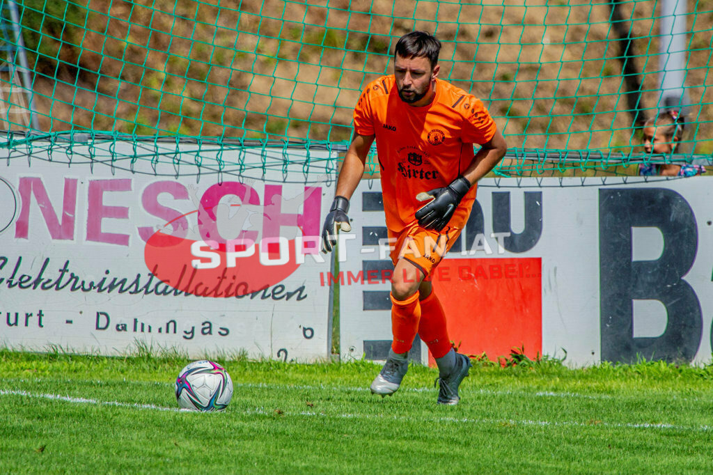 ASV Klagenfurt - Donau Klagenfurt | Vladimir Kajkut (ASV Klagenfurt #1) ; ASV Klagenfurt - Donau Klagenfurt am 31.07.2022 in Klagenfurt
(ASV Platz Annabichl), AUSTRIA, (Photo by Ernst Krawagner sport-fan.at) - Realisiert mit Pictrs.com