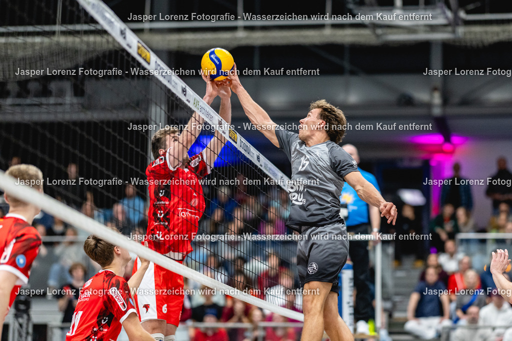 Volleyball I HeVV Humann Essen rren I Saison 2026-2027 I 2. Bundesliga Nord I 06. Spieltag I Kieler TV - VV Humann Essen | Jasper Lorenz Fotografie - Realisiert mit Pictrs.com