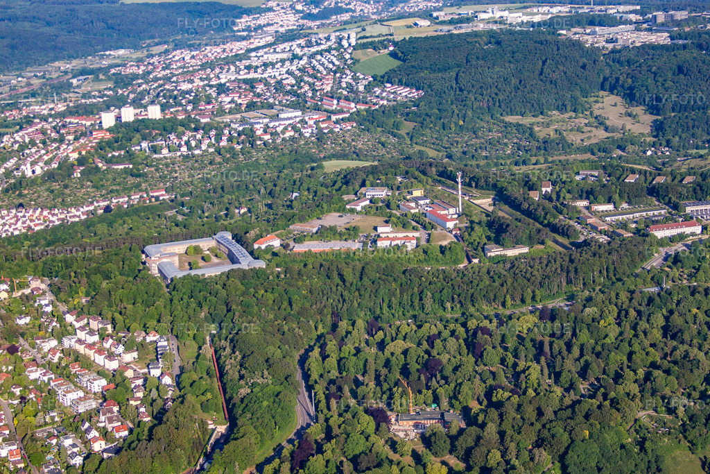 Luftbild: Wilhelmsburg von Osten im Ortsteil Mitte in Ulm im Bundesland Baden-Württemberg in Deutschland.Foto: IMG_67245.jpg vom 08.06.2014 durch Werner Riehm/FLY-FOTO.deAuflösung des Originals: 4752 x 3168 px