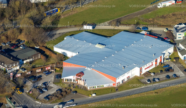 Schmallenberg230205464 | Luftbild, Möbelhaus Knappstein, Schmallenberg, Sauerland, Nordrhein-Westfalen, Deutschland