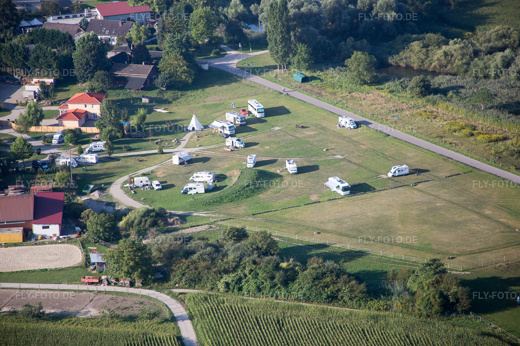 Luftbild: Womo Park Ortenau - Junglas Design GmbH & Co KG in Meißenheim im Bundesland Baden-Württemberg in Deutschland. Foto: IMG_093200.jpg vom 16.08.2016 durch Werner Riehm/FLY-FOTO.de