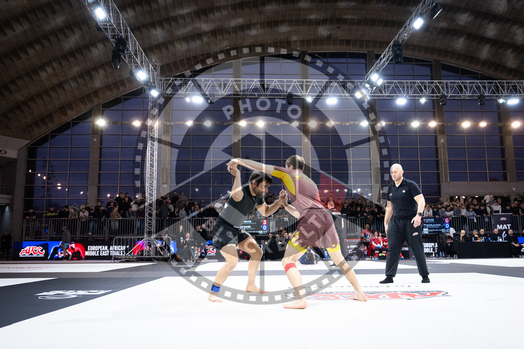 20260215PBB0772 | Fighters compete during the ADCC European Trials competition day 2 in Belgrade, Serbia, on February 15, 2026.