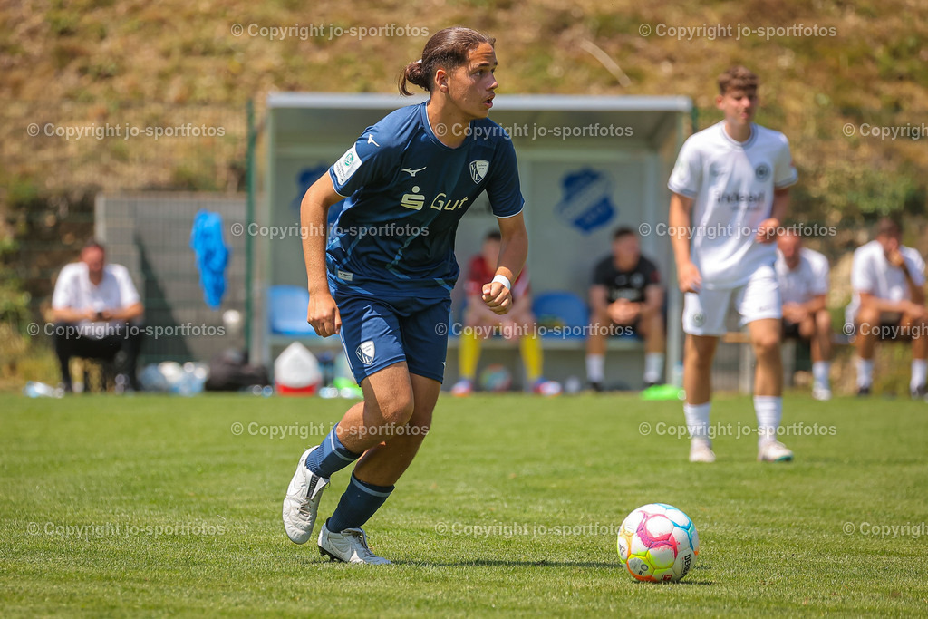 BQ3I5776 | 17.06.2023; Testspiel; Rasenplatz Offdilln; VfL Bochum U17 - Eintracht Frankfurt U17; Ergebnis: 3:1 (1:1)