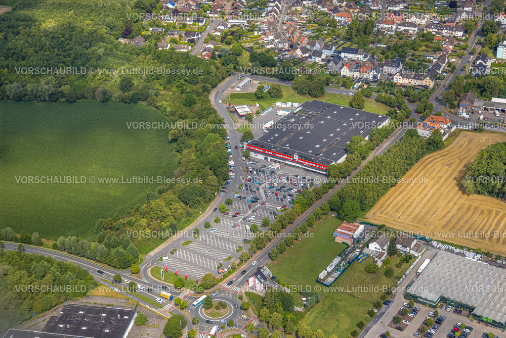 Hamm250700418Heessen | Luftbild, Kaufland Supermarkt und Parkplatz, Gelände der ehemaligen Zeche Am Schacht 3, Stadtbezirk Heessen, Hamm, Ruhrgebiet, Nordrhein-Westfalen, Deutschland