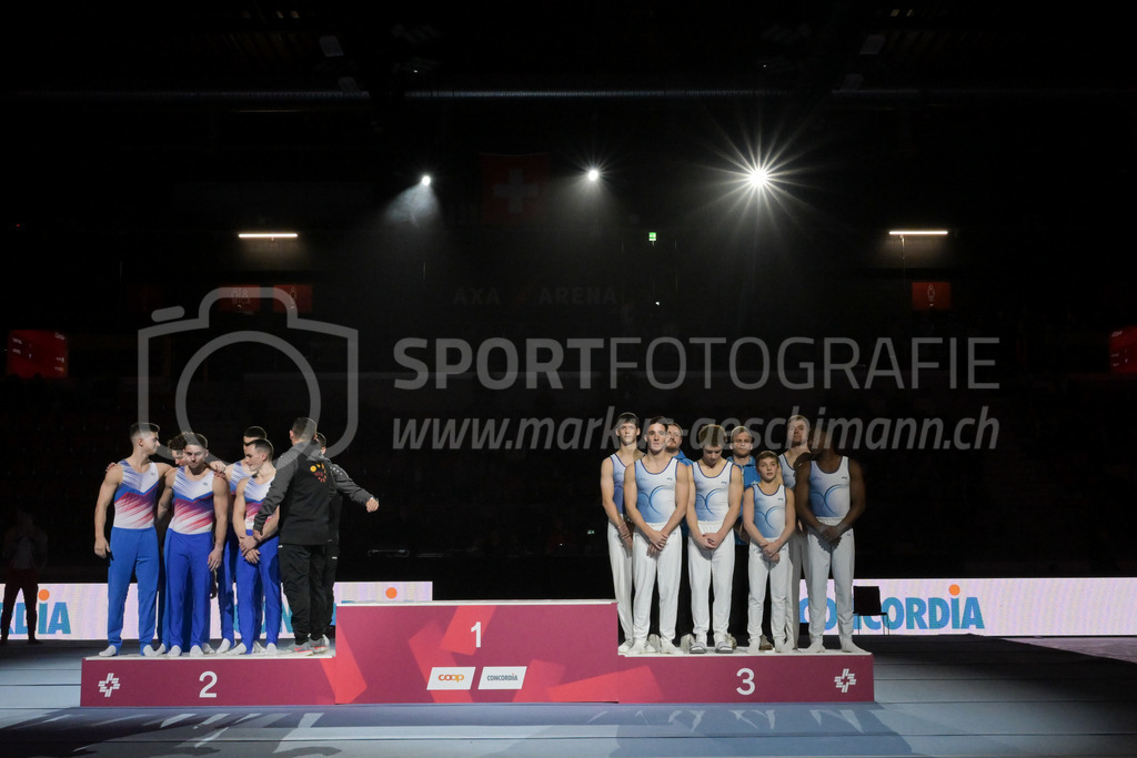 Schweizer Meisterschaften Kunstturnen Mannschaften Männer (A) - 22. November 2025 | Schweizer Meisterschaften Kunstturnen Mannschaften Männer (A)AXA Arena, WinterthurBild: Sportfotografie Markus Aeschimann | www.markus-aeschimann.ch - Realisiert mit Pictrs.com