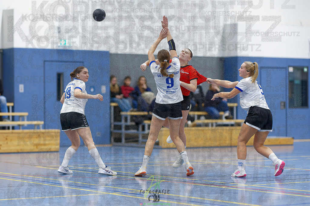 Frauen 2. Bezirksklasse; SG Rechtenbach - HSG Linden II | Frauen 2. Bezirksklasse; SG Rechtenbach - HSG Linden II am 16.11.2025 in Rechtenbach (Sporthalle Rechtenbach)Photo © 2025 - Jörg Heinrich - Realisiert mit Pictrs.com