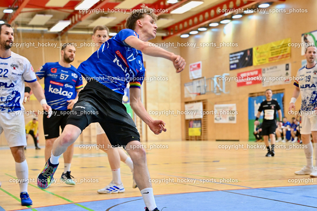SC Ferlach vs. ALPLA HC Hard | #17 Kelih Markus SC Ferlach, SC Ferlach vs. ALPLA HC Hard, SC Ferlach vs. ALPLA HC Hard am 05.04.2025 in Ferlach (Ballspielhalle Ferlach), Austria, (Photo by Bernd Stefan)