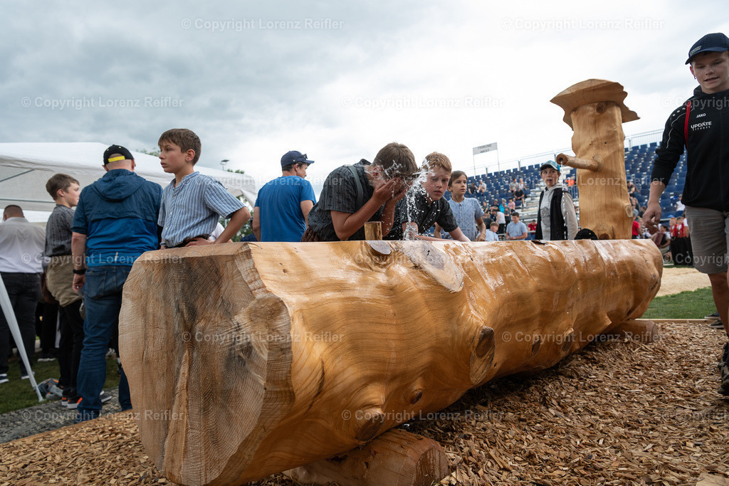 Schwingen -  Appenzeller Kantonal Nachwuchsschwingertag 2024 | Hundwil, 6.7.24, Schwingen - Appenzeller Kantonal Nachwuchsschwingertag.