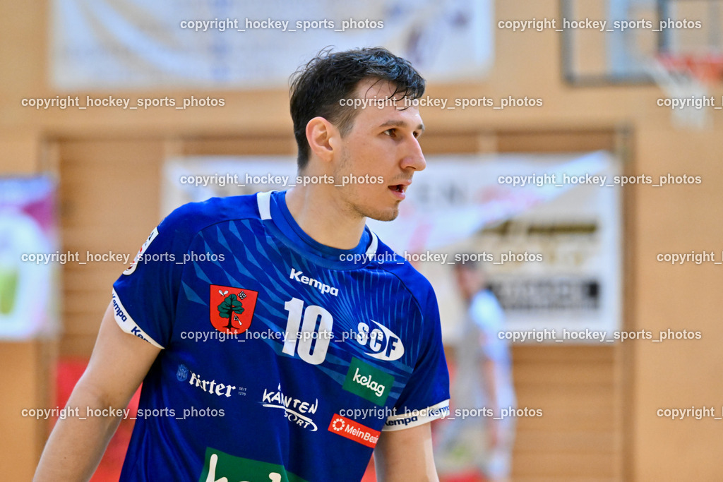 SC Ferlach vs. HSG Xentis Lipizzanerheimat | #10 Perkusic Toni SC Ferlach, SC Ferlach vs. HSG Xentis Lipizzanerheimat, SC Ferlach vs. HSG Xentis Lipizzanerheimat am 18.04.2026 in Ferlach (Ballspielhalle Ferlach), Austria, (Photo by Bernd Stefan)