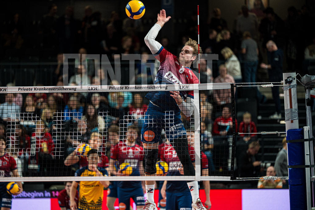 Volleyball I Herren I Saison 2025/2026 I DVV Pokal I Halbfinale I SVG Lüneburg - SWD powervolleys Düren | CONTRAST ZERØ MEDIA - Realisiert mit Pictrs.com