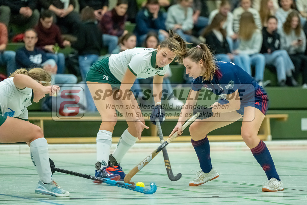 HK_20240106_107846 | 1. Bundesliga Damen Uhlenhorst Mülheim - Düsseldorfer HC  am 6.1.2024 Sporthalle Lehnerstraße, Mülheim a.d. Ruhr ,