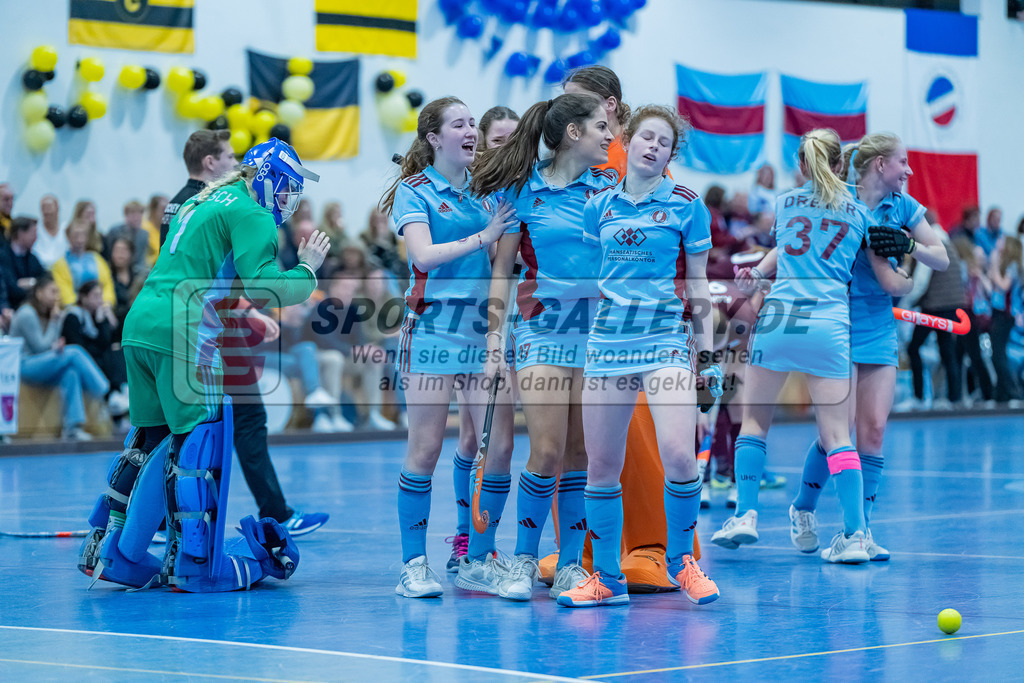 HK_20240303_108996 | 2. Halbfinale Deutsche Meisterschaft WU16 am 3.3.2024 Halle DHC, Düsseldorf ,