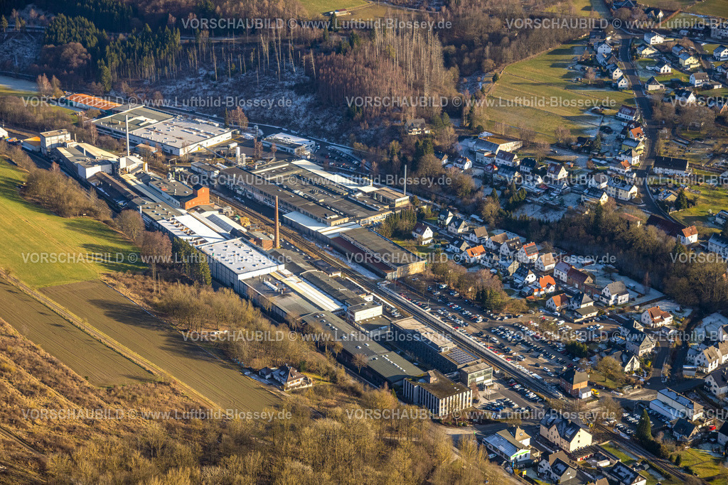 Brilon260104674 | Luftbild, Hoppecke Batterien GmbH Werksgelände, Hoppecke, Brilon, Sauerland, Nordrhein-Westfalen, Deutschland
