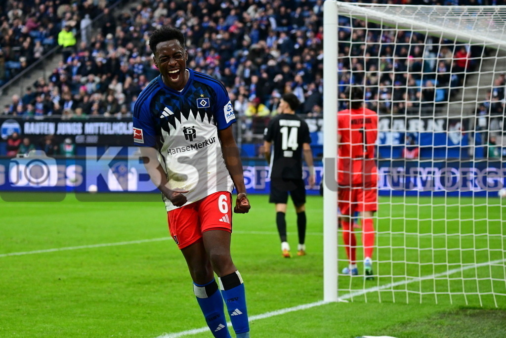 KBS Picture_HSV-Wolfsburg_013 | Lokonga Albert Sambi (HSV) aergert sich ,Sportplatz :  Volksparkstadion, - Realisiert mit Pictrs.com