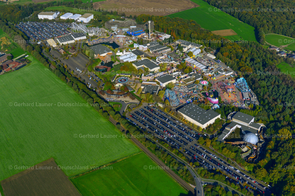 3491682 | Der Movie Park Germany bei Bottrop-Kirchhellen ist ein saisonaler Freizeitpark mit Schwerpunkt auf dem Thema Film.