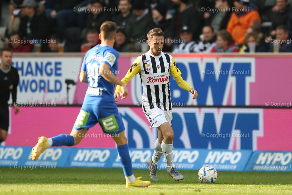 A_LUI_20230409_0023 | SPORT FUSSBALL ADMIRAL BUNDESLIGA 2022/23 LASK VS STURM GRAZ
IM BILD: Rene Renner (Lask),
FOTO:FOTOLUI/UW