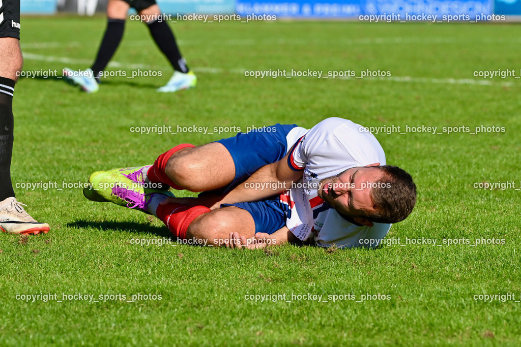 ESV Admira vs. SC Arriach | #8 Marko Sarkovic SC Arriach, ESV Admira vs. SC Arriach, ESV Admira vs. SC Arriach am 24.08.2024 in Villach (Sportzentrum Admira), Austria, (Photo by Bernd Stefan)