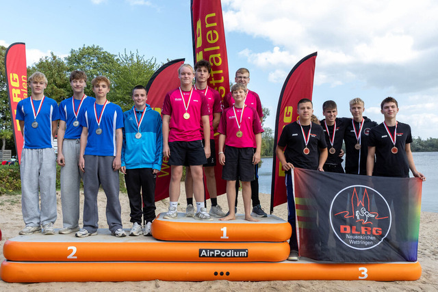DLRG, Rettungssport, Beach- & Oceanevents, NRW-Landesmeisterschaften Freiwasser Rettungssport 2026 20.09.2026 | Kalkar-Wissel, Deutschland - September, 20: Impressionen der 7. NRW-Landesmeisterschaften Freiwasser Rettungssport 2026 im Naturbad Wisseler See (Foto: Benedikt Lang (DLRG)) - Realisiert mit Pictrs.com