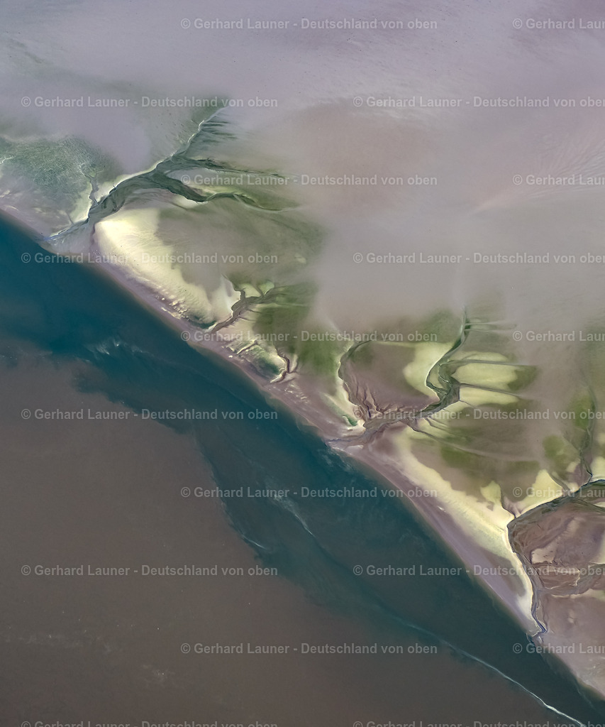 9300171 | Wattstrukturen im Nationalpark Hamburgisches Wattenmeer bei Neuwerk