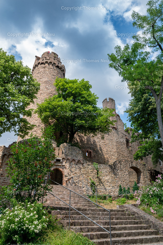 DSC_0580 | Schloss Auerbach,  Burgruine an der Hessischen Bergstraße im Bensheimer Stadtteil Auerbach,  Bild: Thomas Neu