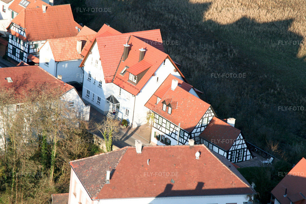Luftbild: Ludwigstr in Jockgrim im Bundesland Rheinland-Pfalz in Deutschland. Foto: IMG_0375.jpg vom 10.12.2005 durch Werner Riehm/FLY-FOTO.de