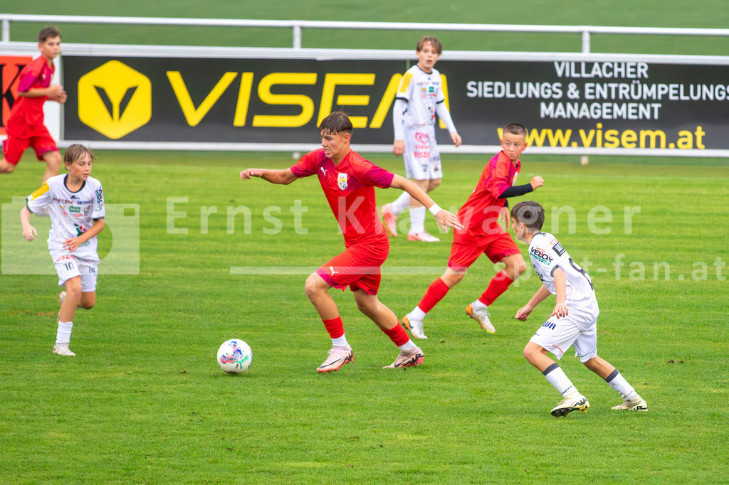 Fußball, Entwicklungsspiele der KFV-Auswahl  | Fußball, Entwicklungsspiele der KFV-Auswahl , KFVU14 am 05.09.2024 in Spittal (Stadion Landskron), Austria, (Photo by Ernst Krawagner sport-fan.at) - Realisiert mit Pictrs.com