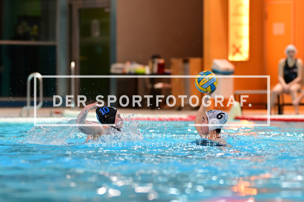 Wasserball I Juniorinnen I Saison 2025-2026 I Deutscher Wasserball Pokal U18 I Endrunde I Uerdinger SV 08 - SC Chemnitz I 84680 | Der Sportfotograf. - Realized with Pictrs.com