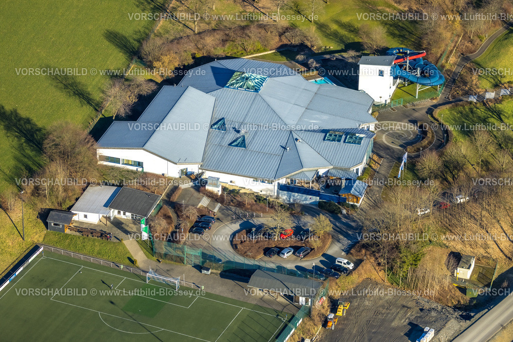 Schmallenberg230205363BadFredeburg | Luftbild, Sauerlandbad, Fredeburg, Schmallenberg, Sauerland, Nordrhein-Westfalen, Deutschland