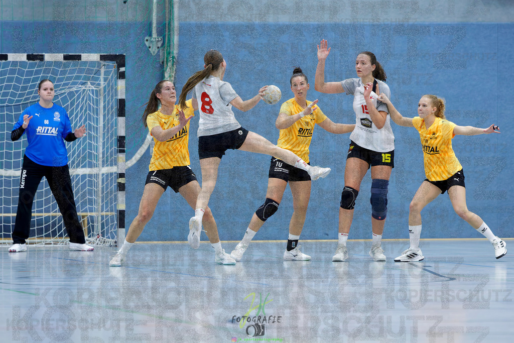 Frauen Oberliga Mitte (HHV); HSG Eibelshausen/Ewersbach - HSG Wettenberg II | Frauen Oberliga Mitte (HHV); HSG Eibelshausen/Ewersbach - HSG Wettenberg II am 13.12.2025 in Steinbrücken (Sporthalle am Hammerweiher)Photo © 2025 - Jörg Heinrich - Realisiert mit Pictrs.com