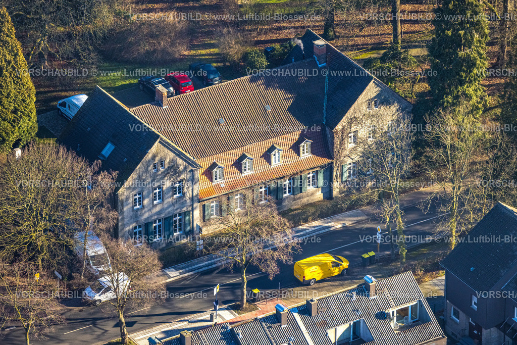 Selm230205100Cappenberg | Luftbild, Grundschule Auf den Äckern, Freiherr-vom-Stein Schule, Buschkamp, Cappenberg, Selm, Münsterland, Nordrhein-Westfalen, Deutschland