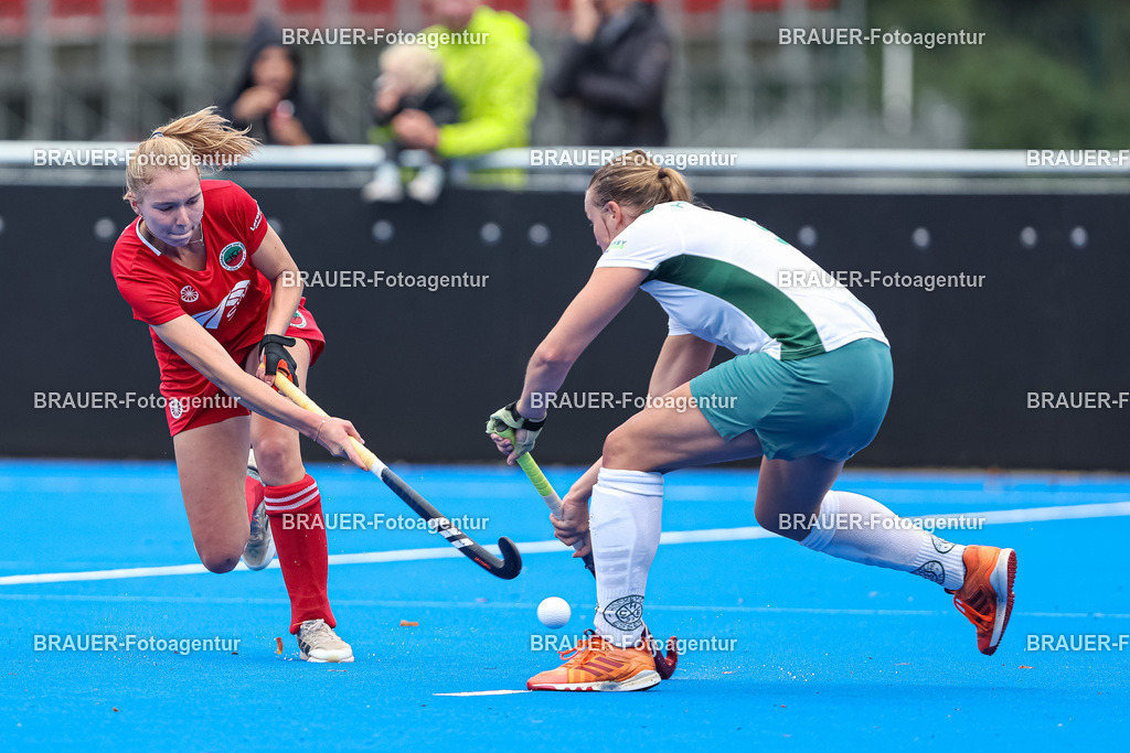Crefelder HTC und HC Essen  | Krefeld, Deutschland 10.09.2022, , 

 2. Bundesliga Spiel der Damen zwischen Crefelder HTC und HC Essen auf der Gerd Wellen Hockeyanlage am 10. September 2022 in Krefeld.

(Foto: BRAUER-Fotoagentur)
 