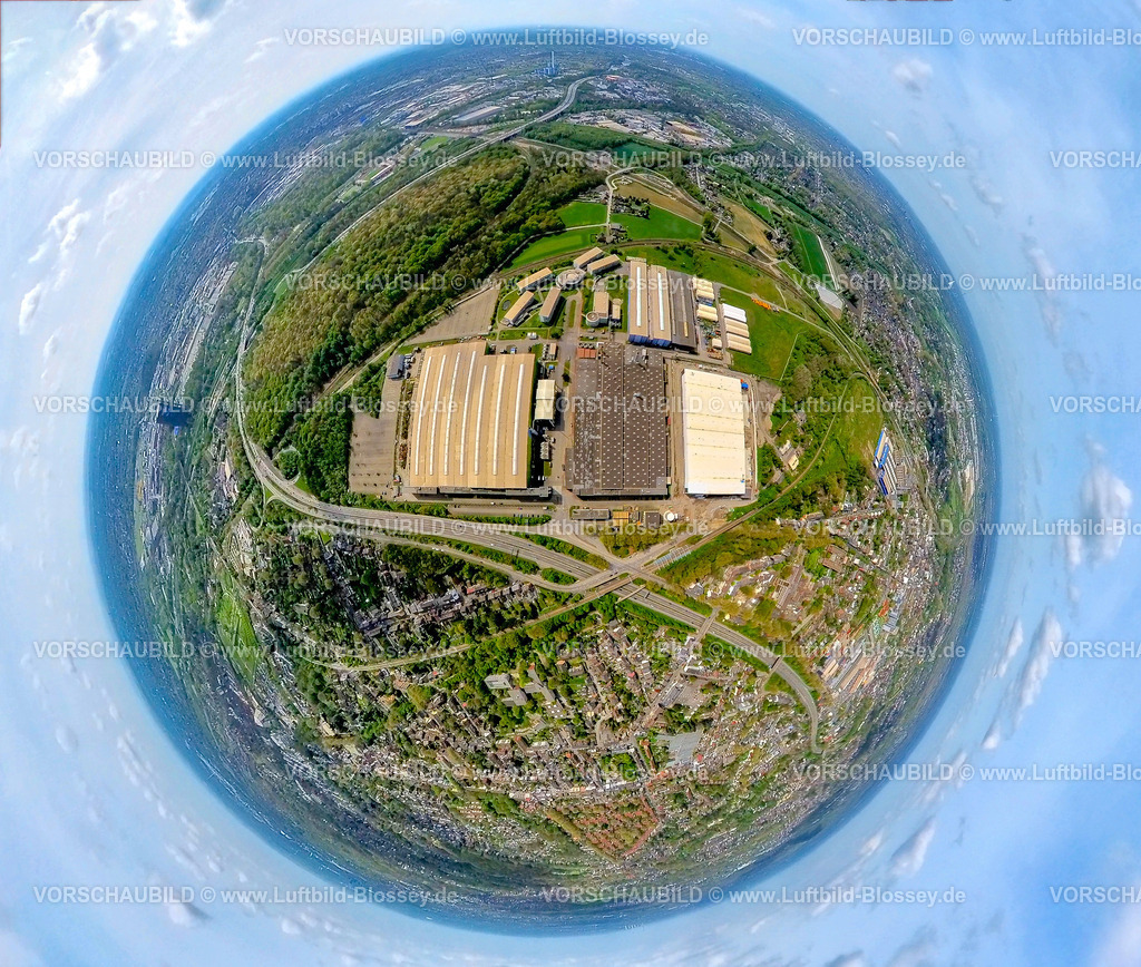 Oberhausen240490100MAN_Sterkrade | Luftbild, MAN Energy Solutions Werksgelände,  Baustelle mit Neubau an der Steinbrinkstraße und freier Wiesenfläche, Grafenbusch Wald und Autobahn A516 Oberhausen-Eisenheim, Sterkrade Mitte, Oberhausen, Rheinland, Ruhrgebiet, Nordrhein-Westfalen, Deutschland