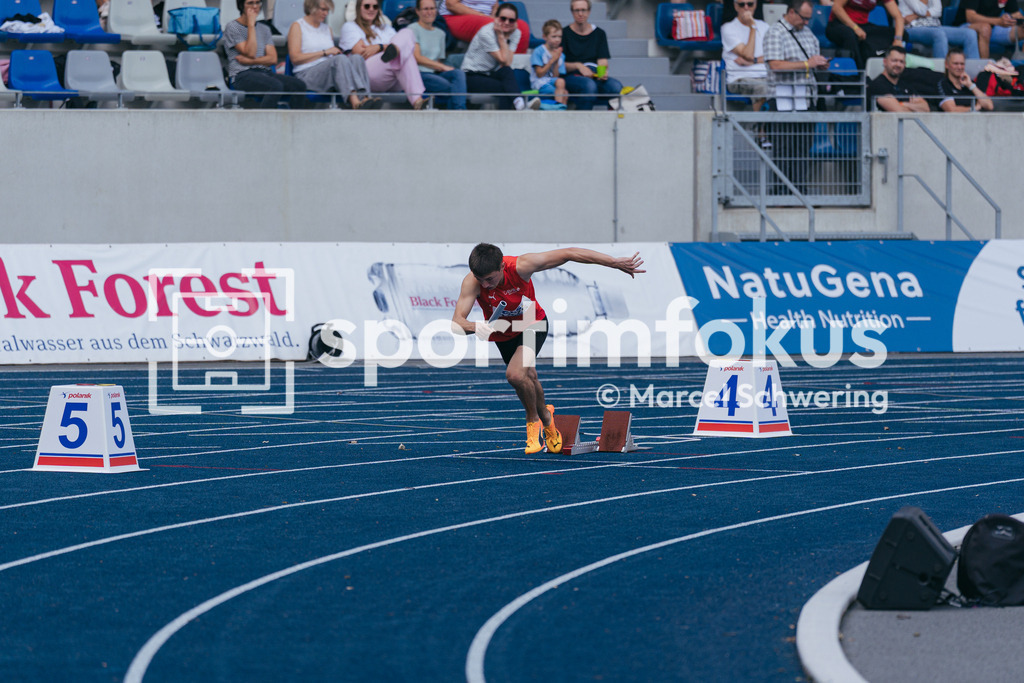 DM U23 U18 Bochum 2026 | Max Wolgast (LG Brillux Münster) beim Start bei den Deutschen Meisterschaften der U18 &amp; U23 2026 im Lohrheidestadion in Bochum-Wattenscheid. - Realisiert mit Pictrs.com