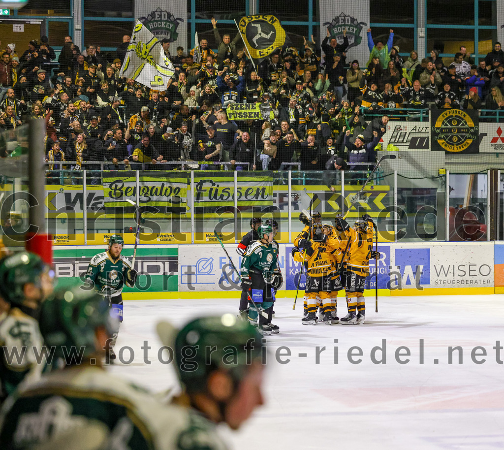 2026-02-27_156_TSV_Erding_gegen_EV_Fuessen | Erding, Deutschland, 27.02.2026:Eishockey, Oberliga Süd 2025 / 2026, 51. Spieltag, TSV Erding gegen EV Füssen, Endergebnis: 2:4Foto: Christian Riedel / fotografie-riedel.net
