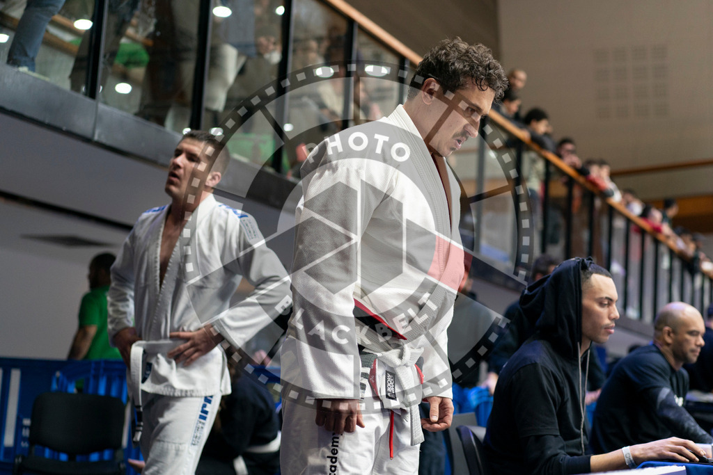 20240119PBB2957 | Fighters compete during the IBJJF European Championship in Paris, France, on January 19, 2024.