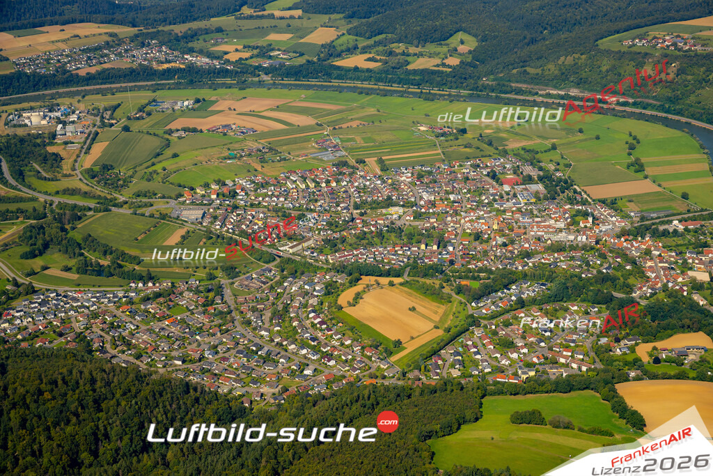 Das Luftbild zeigt :  Obrigheim - Die Luftaufnahme wurde 2024 vom UL-Flugzeug aus erstellt ( keine Drohne ) - Hochauflösende Luftaufnahme - Für grossformatige Ausdrucke geeignet. Die Geschenkidee !Mit Lizenz und Bildrechte bestellbar