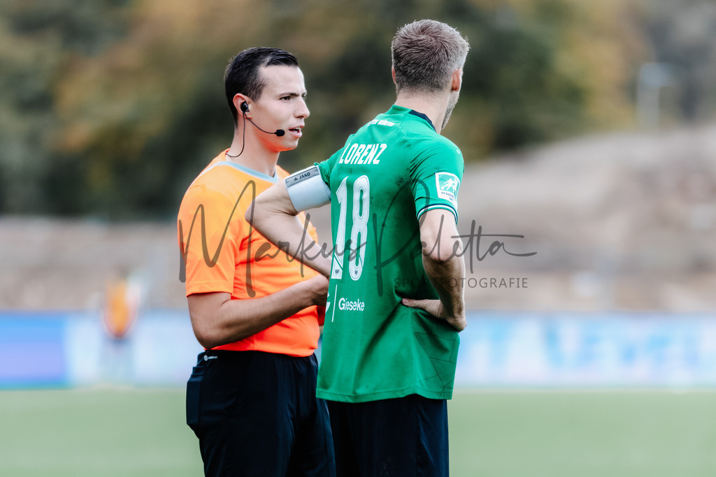 Regionalliga West, Saison 2022/2023, 13. Spieltag: SC Preußen Münster - 1. FC Düren | Regionalliga West, Saison 2022/2023, 13. Spieltag: SC Preußen Münster - 1. FC Düren am 22.10.2022 in Münster (Preußenstadion), Deutschland, Foto: sportfotografie.ms | Markus Paletta - Realisiert mit Pictrs.com