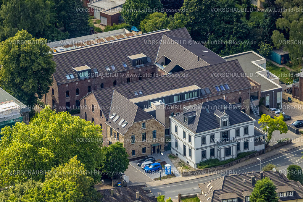 Witten230701590 | Luftbild, Baustelle Wohnhäuser für Lofts auf dem ehemaligen Scharfen Gelände, Witten, Ruhrgebiet, Nordrhein-Westfalen, Deutschland