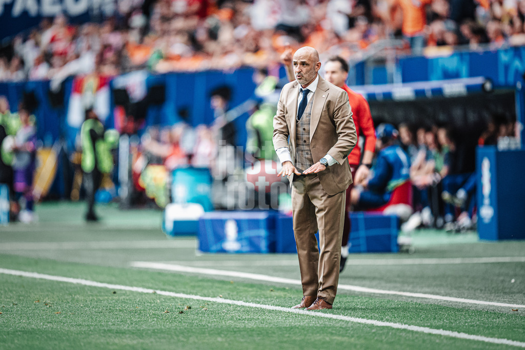 Fußball | Herren | UEFA-Fußball-Europameisterschaft 2024 | Gruppe D | Polen vs. Niederlande | 16.06.2024 | Trainer Michal Probierz (Polen)